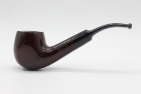 Lorenzo Pfeife Filtro 290 Walnut Polish Bent