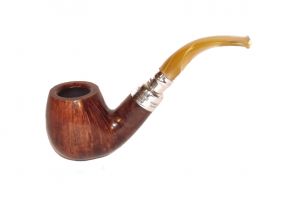 Peterson Pfeife Spigot Silver 68 Flame Grain F-lip